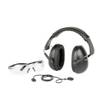 Safariland TCI Impuls Range Kit, Eye Protection, Low Profile Earmuffs, 1348650, Black, One Size Fits All