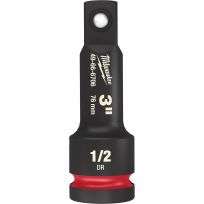 Milwaukee Tool SHOCKWAVE Impact Duty  1/2 IN Drive 3 IN Extension, 49-66-6706