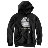 Carhartt Men's RAIN DEFENDER® Loose Fit Midweight "C" Logo Graphic Sweatshirt