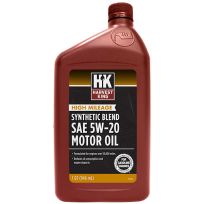 Harvest King High Mileage Synthetic Blend, SAE 5W-20 Motor Oil, HK160, 1 Quart