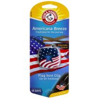ARM & HAMMER™ Air Freshener American Flag Vent Clip, Americana Breeze, AH8271AB