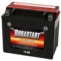 Durastart PowerSport Rugged AGM UTV / Motorcycle Battery, 12-BS