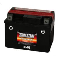 Durastart PowerSport Rugged AGM UTV / Motorcycle Battery, 4L-BS