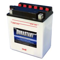 Durastart PowerSport UTV / Motorcycle Battery, 14-A2