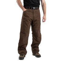 Berne Apparel Men's Highland Washed Duck Insulated Outer Pant