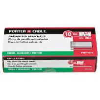Porter-Cable 18 Gauge Narrow Crown (1/4 IN) Staple, 1K-Count, PNS18125, 1-1/4 IN