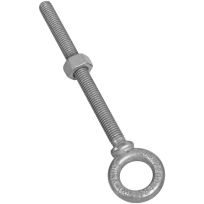 National Hardware Eye Bolt with Nut, Galvanized, 1/2 IN x 6 IN, N245-167