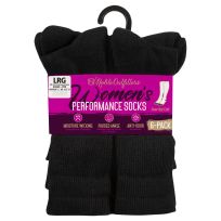 Noble Outfitters Women's Performance OTC Sock 6-Pack
