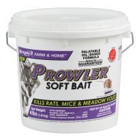 Prowler Soft Rodent Bait, 31544, 4 LB Tub