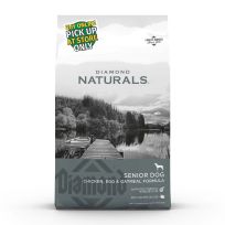 Diamond Naturals® Senior Dog Chicken Egg & Oatmeal Food, 22034, 35 LB Bag