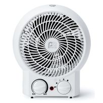 Perfect Aire Electric Fan Forced Fan Heater, 9 IN, White, 1PHF9