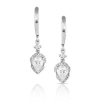 Montana Silversmiths Poised Perfection Crystal Earrings, ER5323