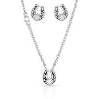Montana Silversmiths Keep a Little Luck Jewelry Set, JS4158