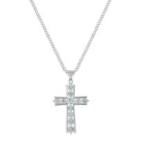 Montana Silversmiths Round Brilliance Cross Necklace, NC3251