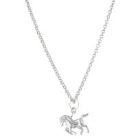 Montana Silversmiths Prancing Horse Necklace, NC3381