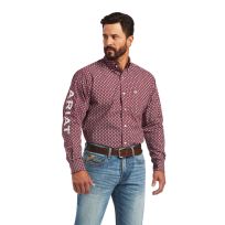 Ariat Men's Casual Series Team Rhodes Classic Fit Long Sleeve Western Shirt