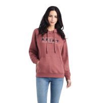 Ariat Women's REAL USA Chest Logo Hoodie