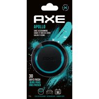 Axe Gel Can Car Air Freshener Apollo Scent, X4G602-1AME