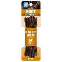 Shoe Gear Boot Laces Round, 1N312-14, Brown, 54 IN