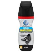 Shoe Gear Premium Black Liquid Polish, 1N1958-4BLCK, 2.5 OZ