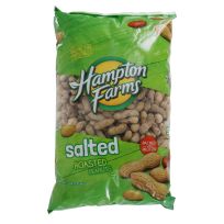 Hampton Farms Salted Roasted Peanuts, 261400, 5 LB