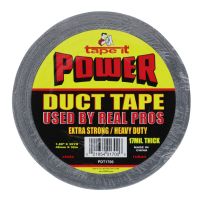 Tape-It Power Dut Tape Extra Strong / Heavy Duty, Black, 35 Yards, PDT1700