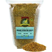 Scratch And Peck Clucking Good Organic Sprouting Barley, 011855, 10 LB Bag