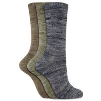 Dickies Fashion Crew Socks, 3-Pack, I311011-090, Assorted, 6 - 9