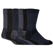 Dickies Trekker Crew Socks, 6-Pack, I611011-091, Assorted, 6 - 12