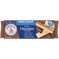 Voortman Zero Sugar Chocolate Wafers, 526, 9 OZ