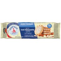 Voortman Zero Sugar Iced Almonette Cookies, 564, 8 OZ