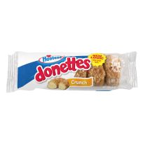 Hostess Crunch DONETTES Donuts Single Serve, 6-Count, 005, 4 OZ