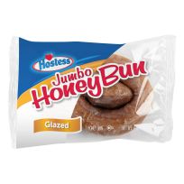 Hostess Jumbo Glazed Honey Bun, Single Serve, 309, 4.75 OZ