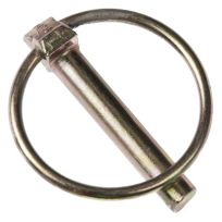 Double Hh Mfg Lynch Pin, HD Ring, 2-Pack, 31960, 7/16 IN x 1-1/2 IN