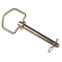 Double Hh Mfg Zink Plated Hitch Pin, 25611, 3/8 IN x 4-1/4 IN