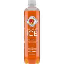 Sparkling Ice Zero Sugar Peach Nectarine Sparkling Water, 622315, 17 OZ
