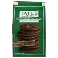 Tate's Double Chocolate Chip Cookies, 1001064, 7 OZ