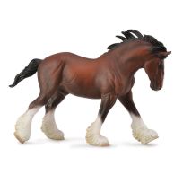 CollectA Bay Clydesdale Stallion, 88621
