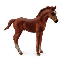 CollectA Chestnut Thoroughbred Foal - Standing, 88671