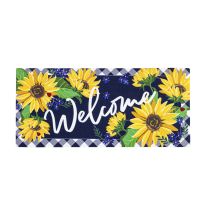 Evergreen Sunflower Welcome Sassafras Switch Mat, 432138