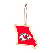 Evergreen State Ornament, Kansas City Chiefs, 3OT3815STATE