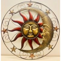 Cheap Carls Red Sun with Moon, 31 IN x 31 IN, 903-00202