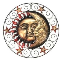 Cheap Carls Red Sun with Moon with Stars, 24 IN, 903-00222