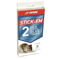 JT Eaton Stick-Em Large Size Rat & Mouse Glue Trap, 155N