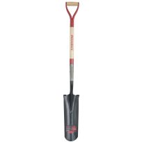 Razor-Back Drain Spade with D-Grip Wood Handle, 16 IN, 2597400