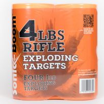 Sonic Boom 1 LB Exploding Rifle Target, 4-Pack, SBT014P