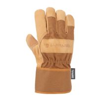Carhartt Men's Insulated Duck / Synthetic Leather Safety Cuff Gloves