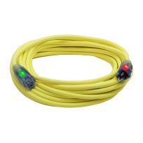 Pro Glo Lighted SJTW Extension Cord with CGM, 10/3, D17003100, 100 FT