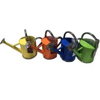 Backyard Expressions Colored Metal Watering Cans, Assorted Colors, 1 Gallon, 912468
