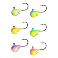Northland Fire-Ball Jig 1/8oz, Assorted 2 Tone, 6-Pack, NOFB3699T